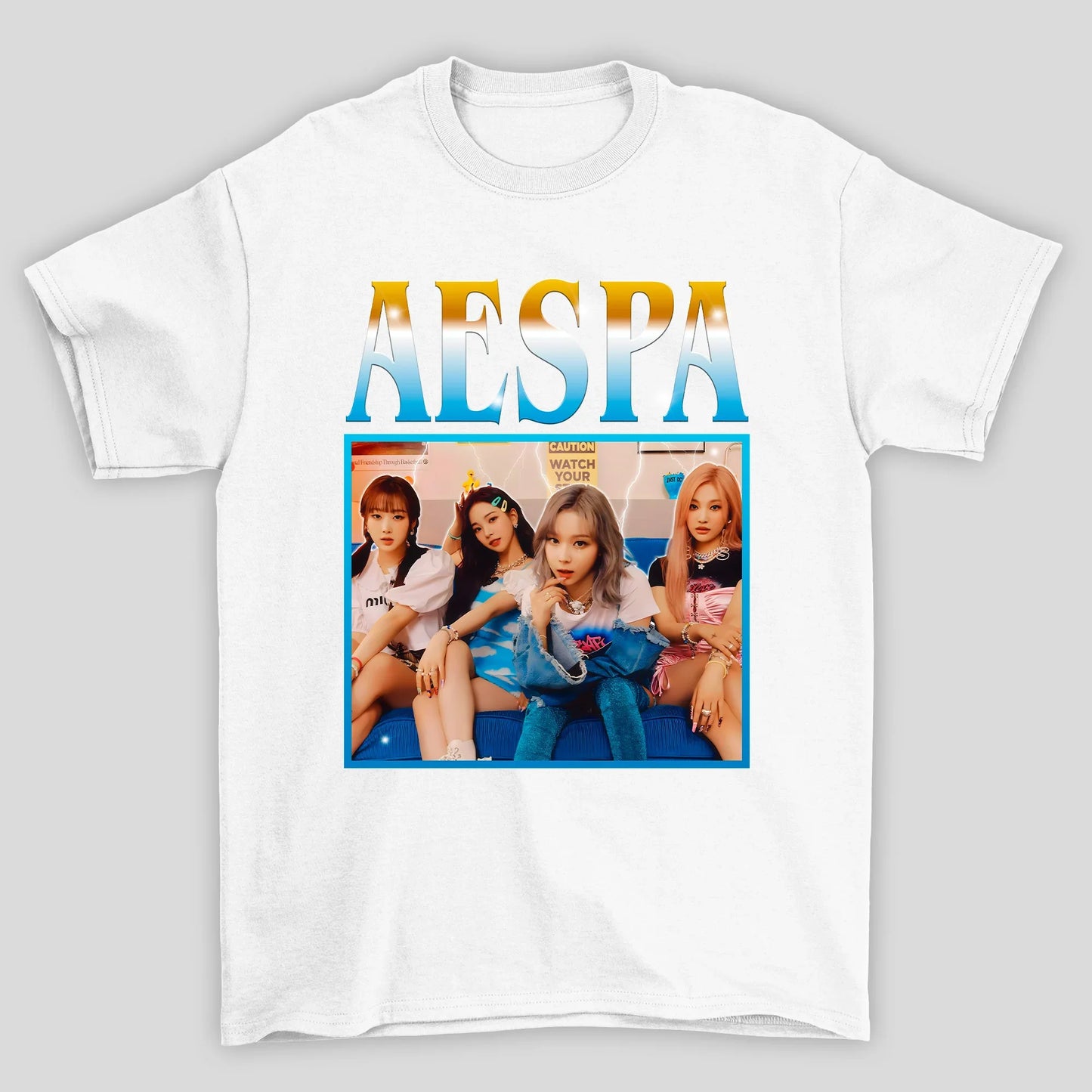 Camiseta Básica Aespa Aesthetic