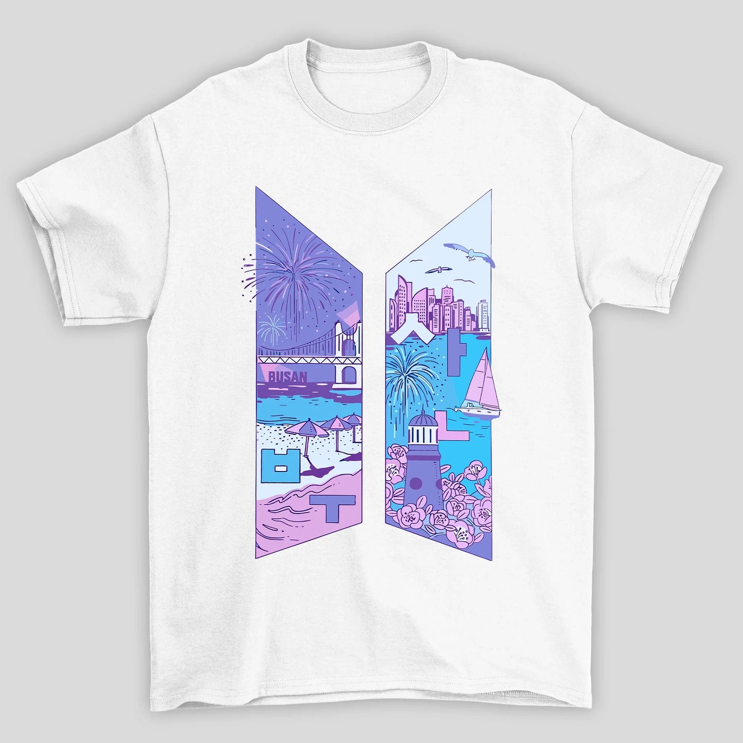 Camiseta Básica BTS Busan