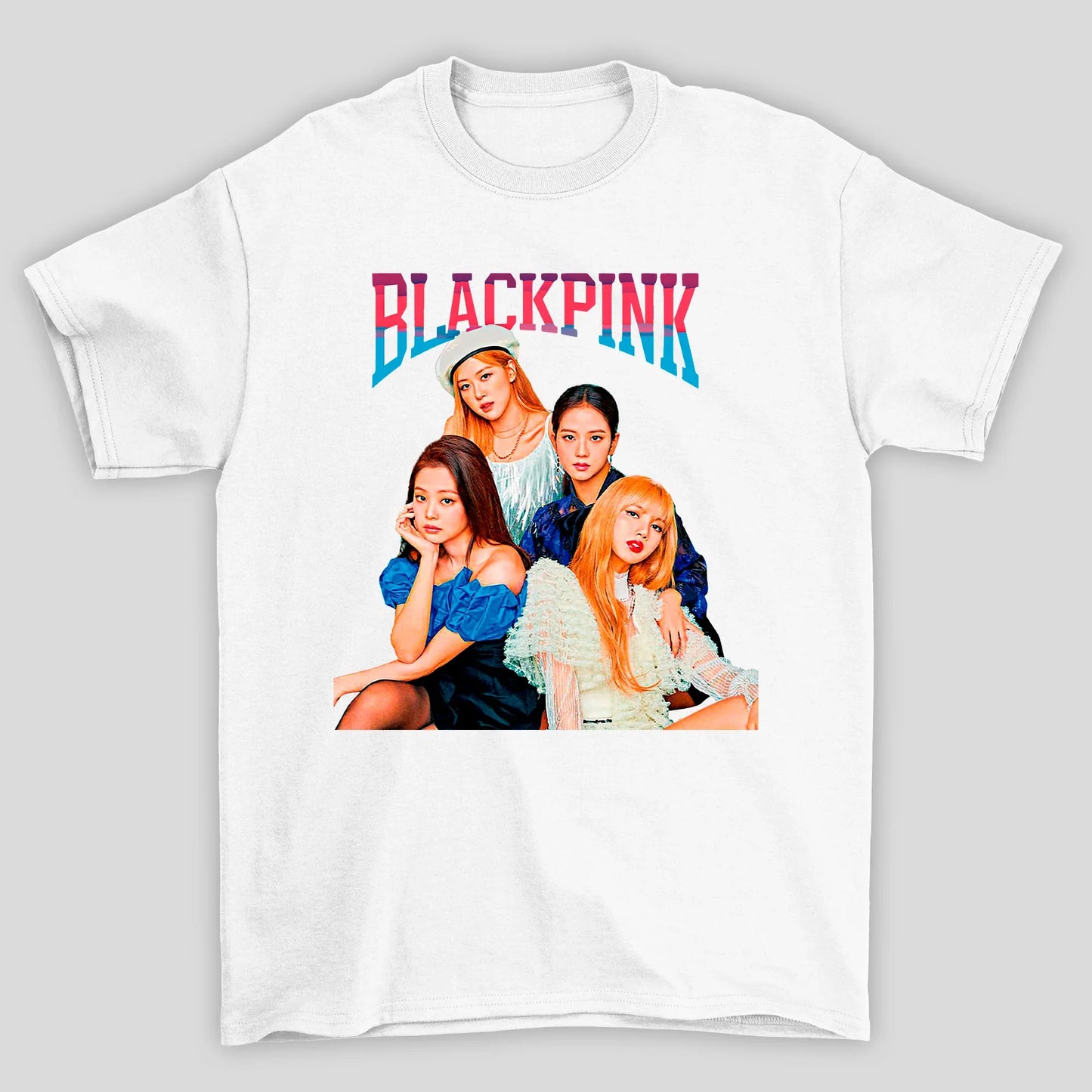 Camiseta Básica Blackpink Grupo Kpop