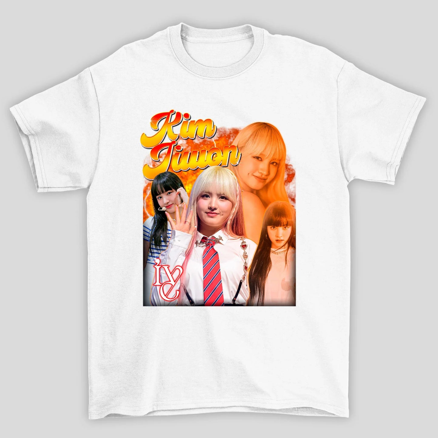 Camiseta Básica Ive Kim Jiwon