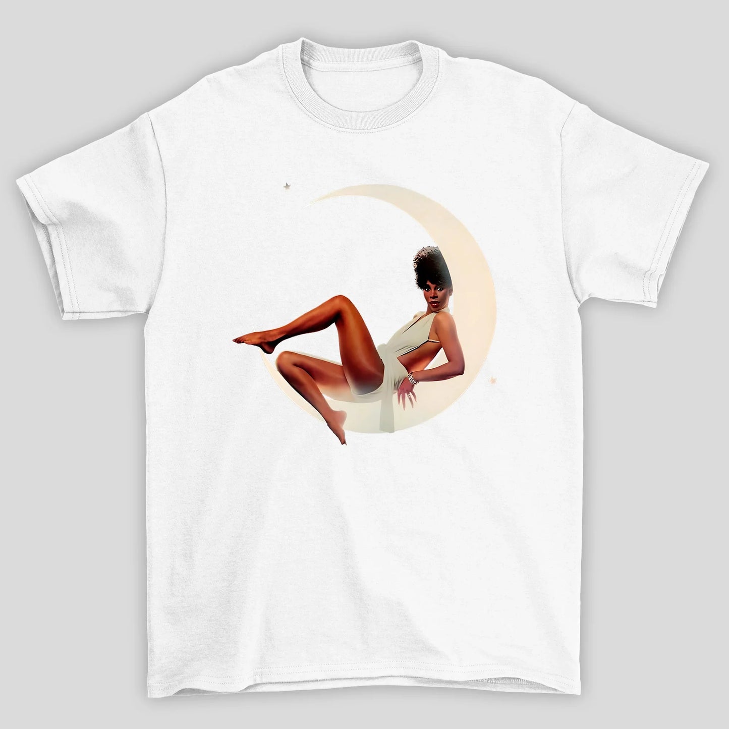 Camiseta Básica Donna Summer Album Lua