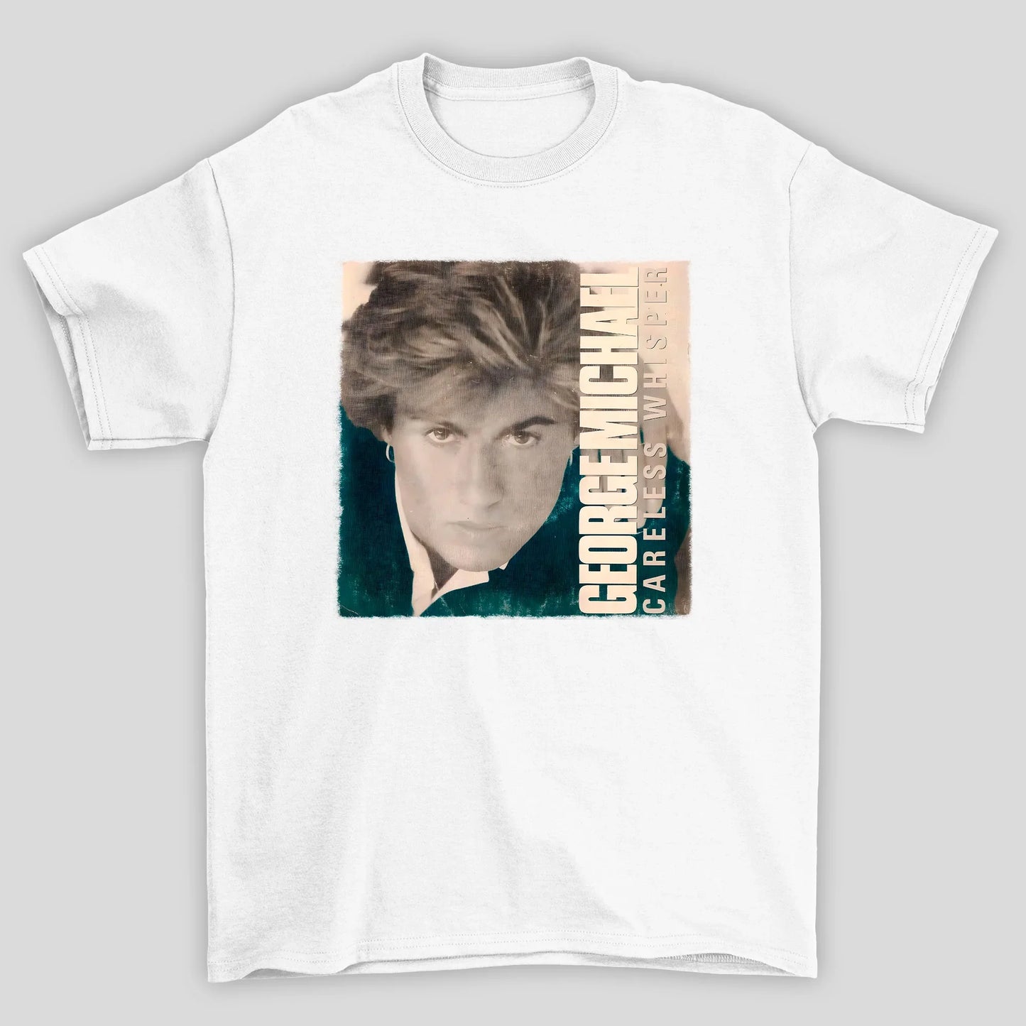 Camiseta Básica George Michael Capa Vinil Careless Whisper