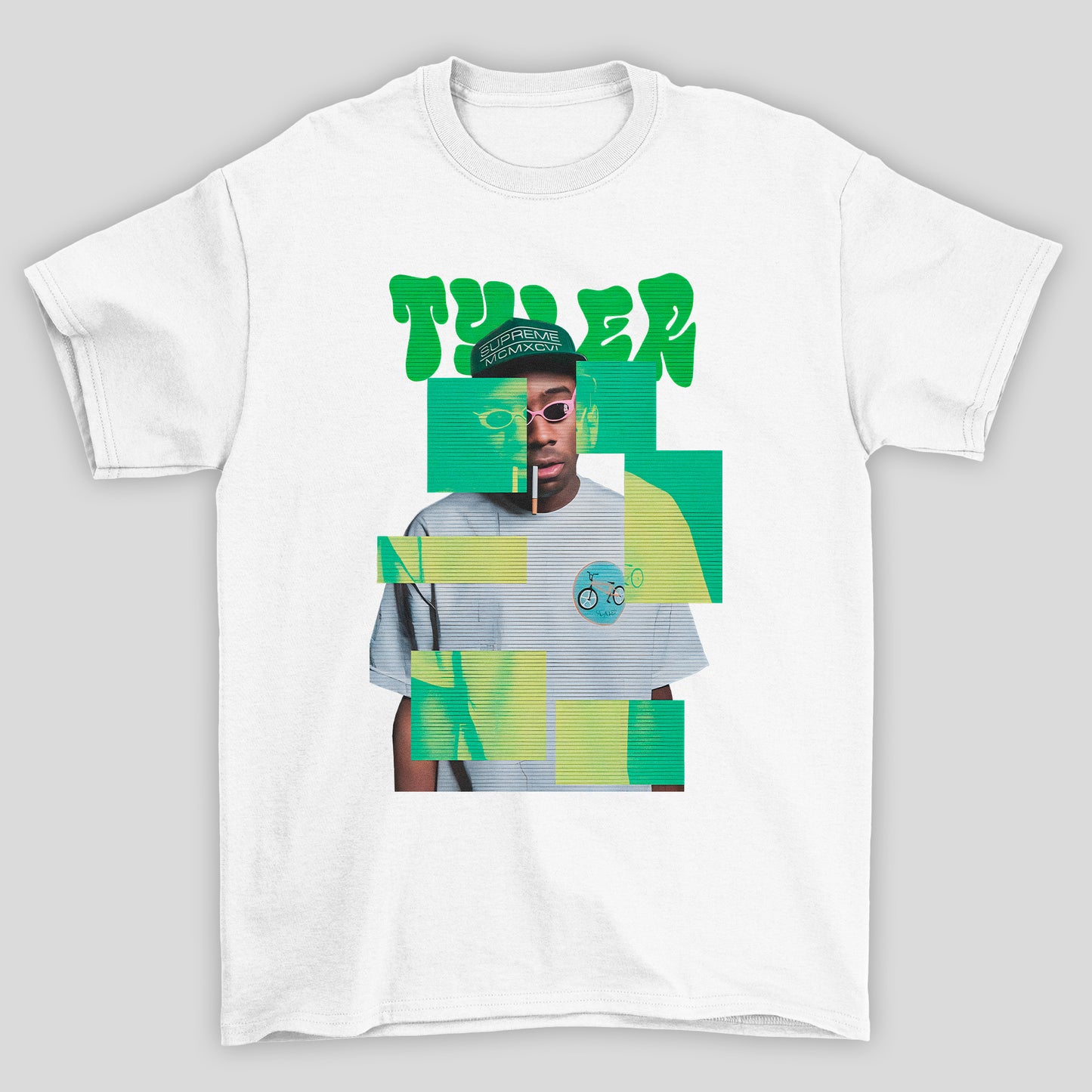 Camiseta Básica Tyler The Creator Glitch