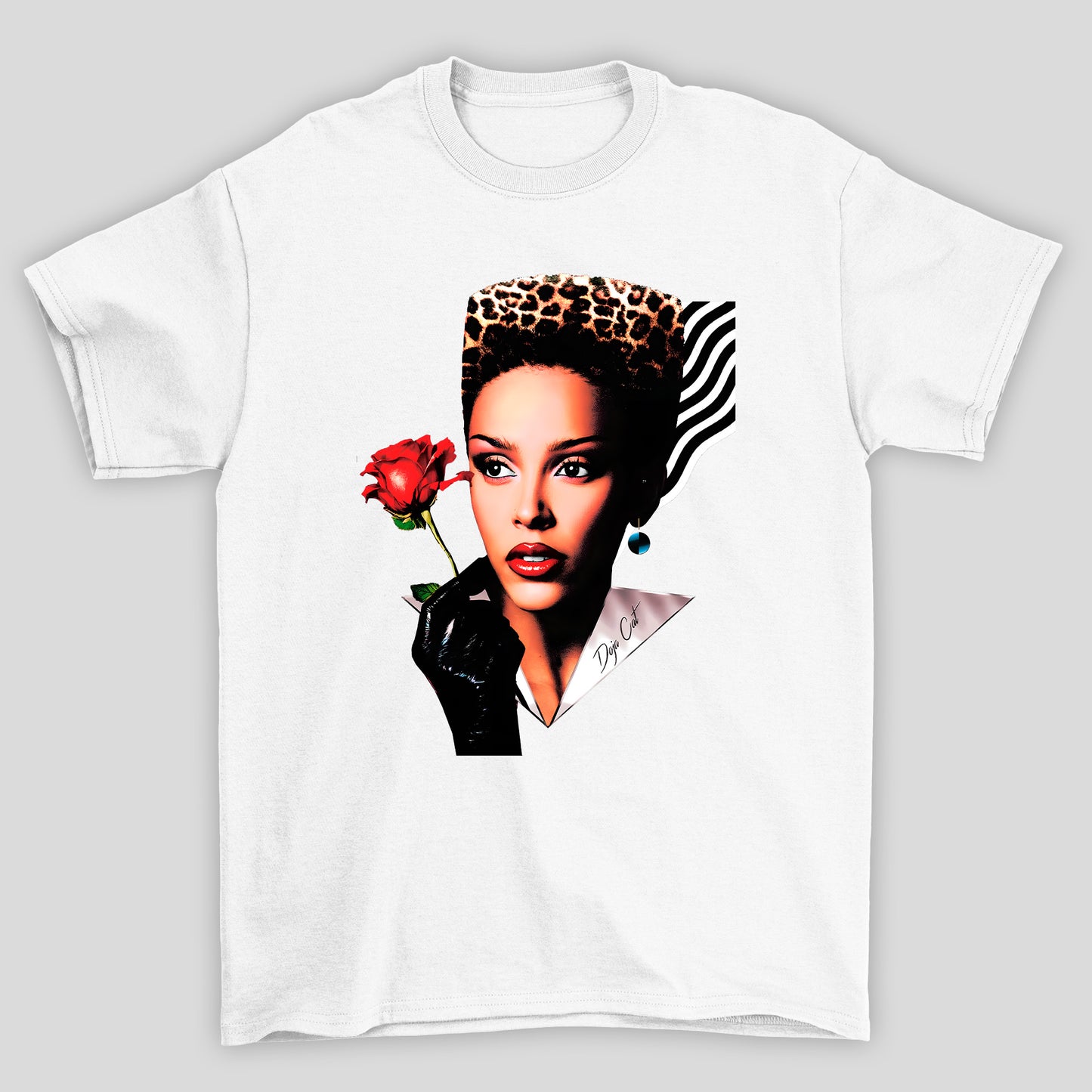 Camiseta Básica Doja Cat Hair Style