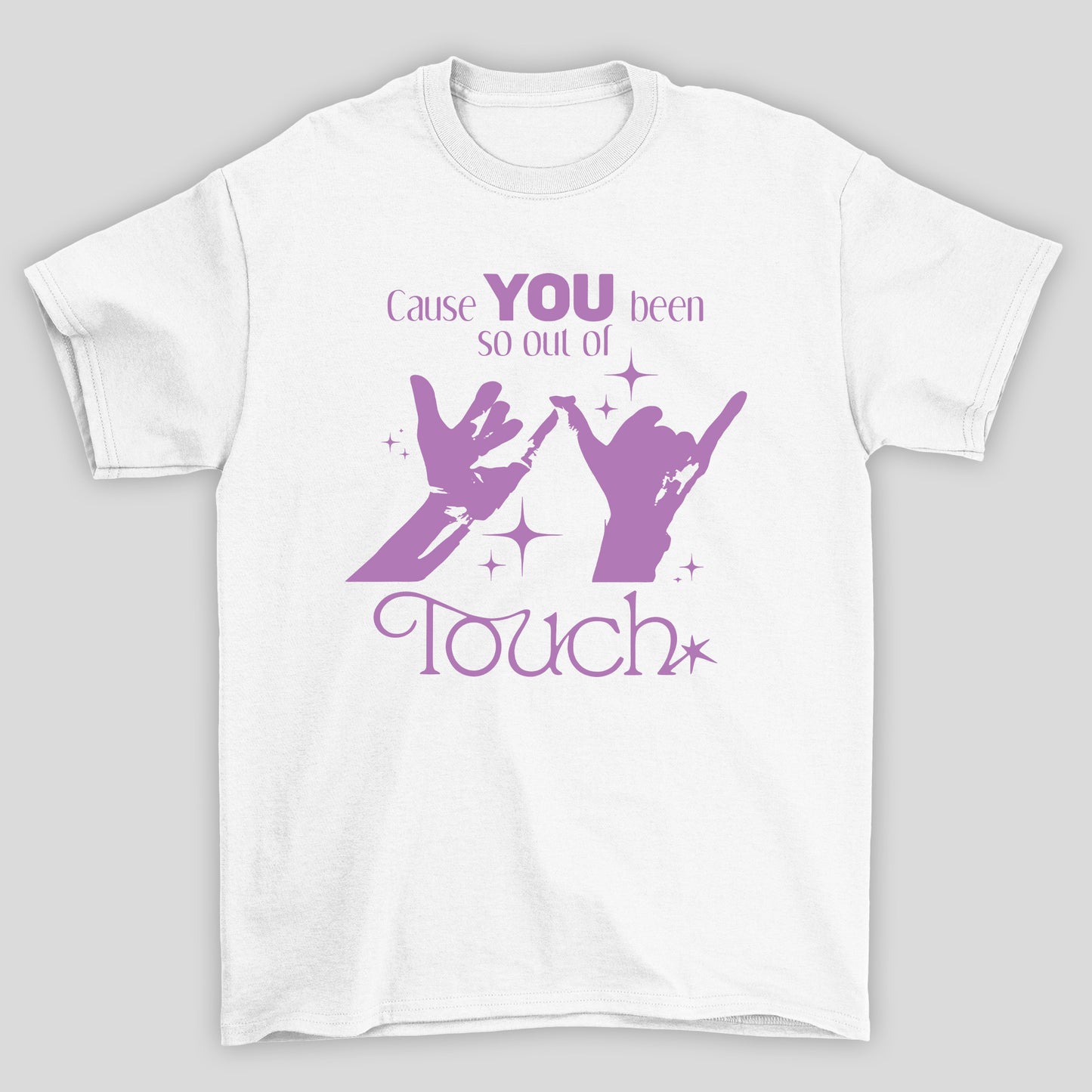 Camiseta Básica Katseye Cause You Been So Out Touch