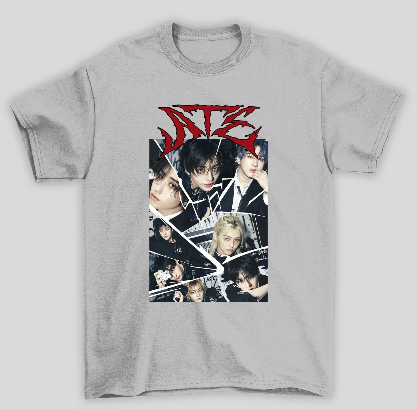 Camiseta Básica Stray Kids Ate Collage