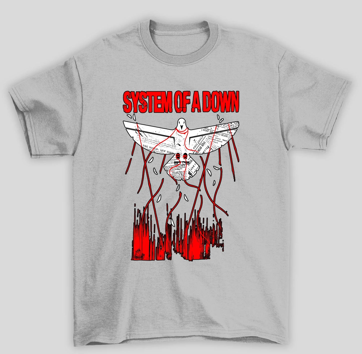 Camiseta Básica System Of A Down Dove
