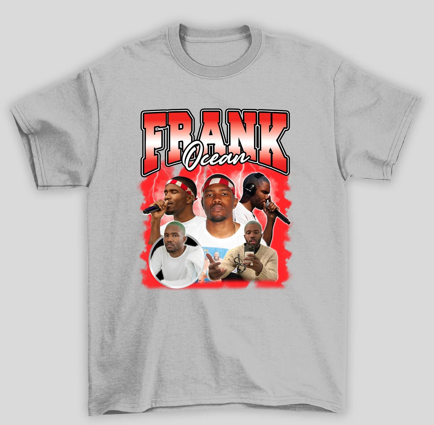 Camiseta Básica Frank Ocean Collage