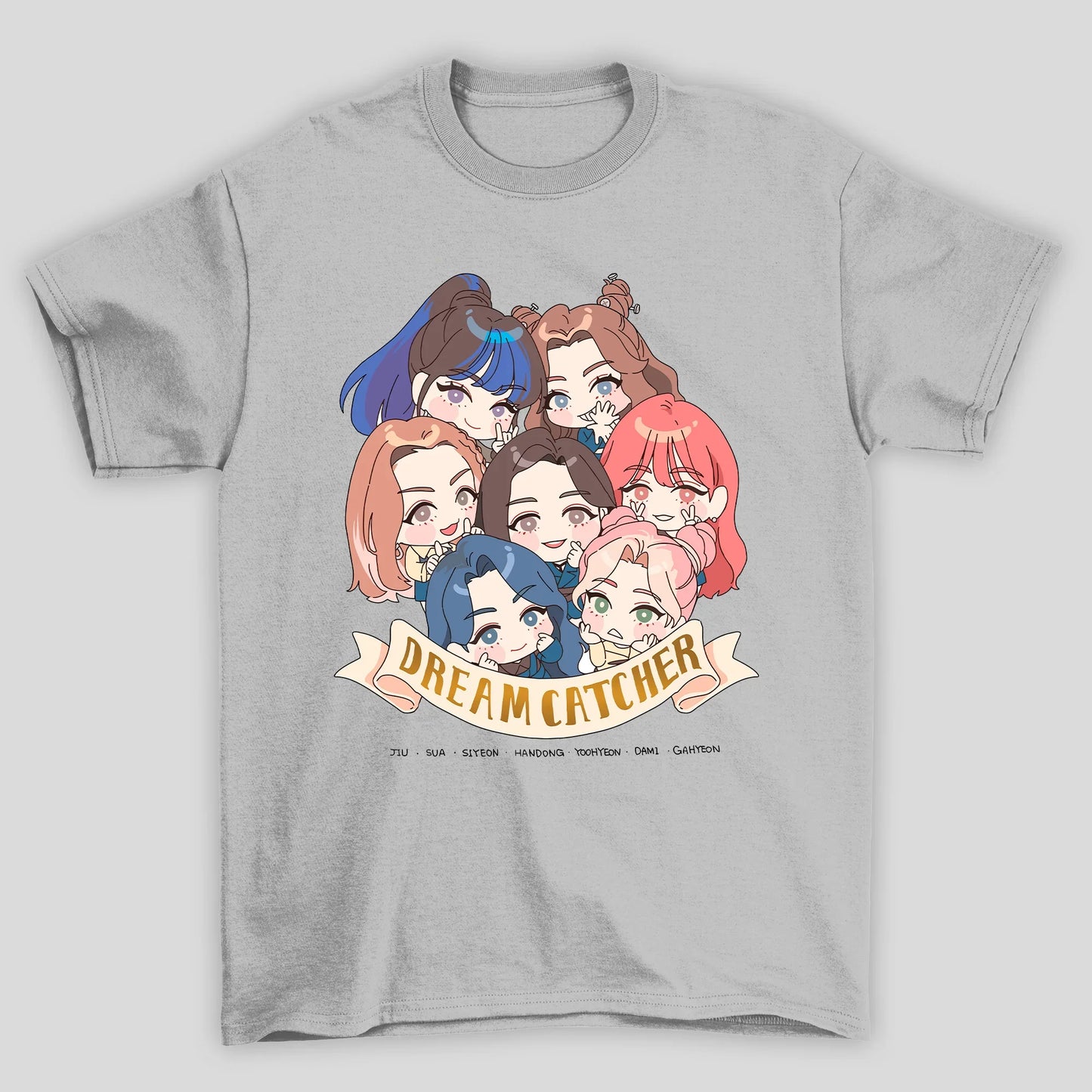 Camiseta Básica Dreamcatcher Chibi Style