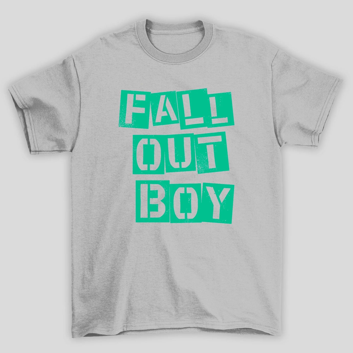 Camiseta Básica Verde Fall Out Boy