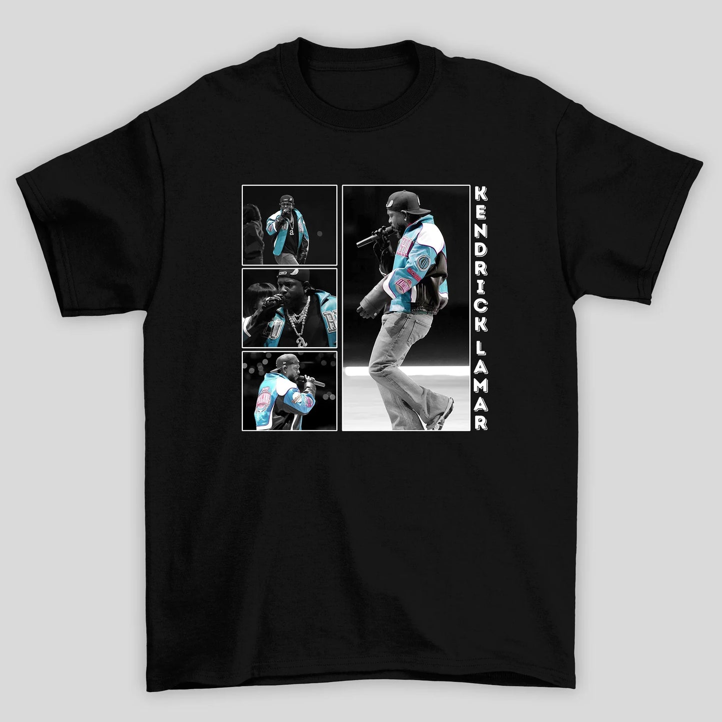 Camiseta Básica Kendrick Lamar Blue Jacket