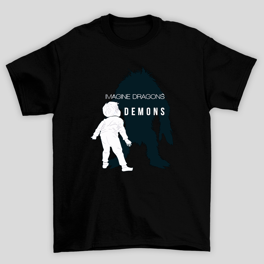 Camiseta Básica Imagine Dragons Demons