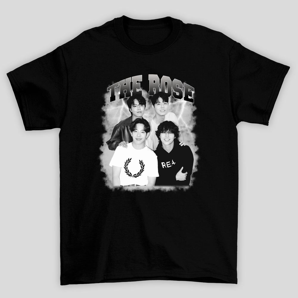 Camiseta Básica The Rose B&W