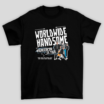 Camiseta Basica BTS Jin Worldwide Handsome