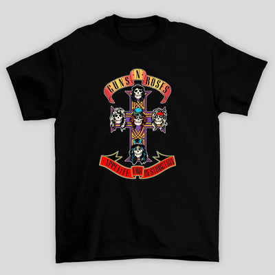 Camiseta Básica Guns N' Roses Appetite For Destruction