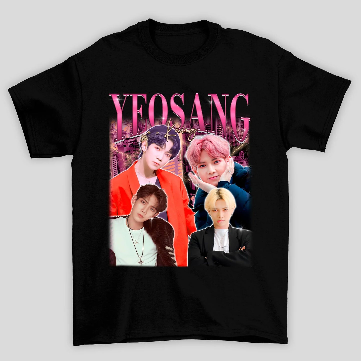 Camiseta Básica Ateez Yeosang Graphic