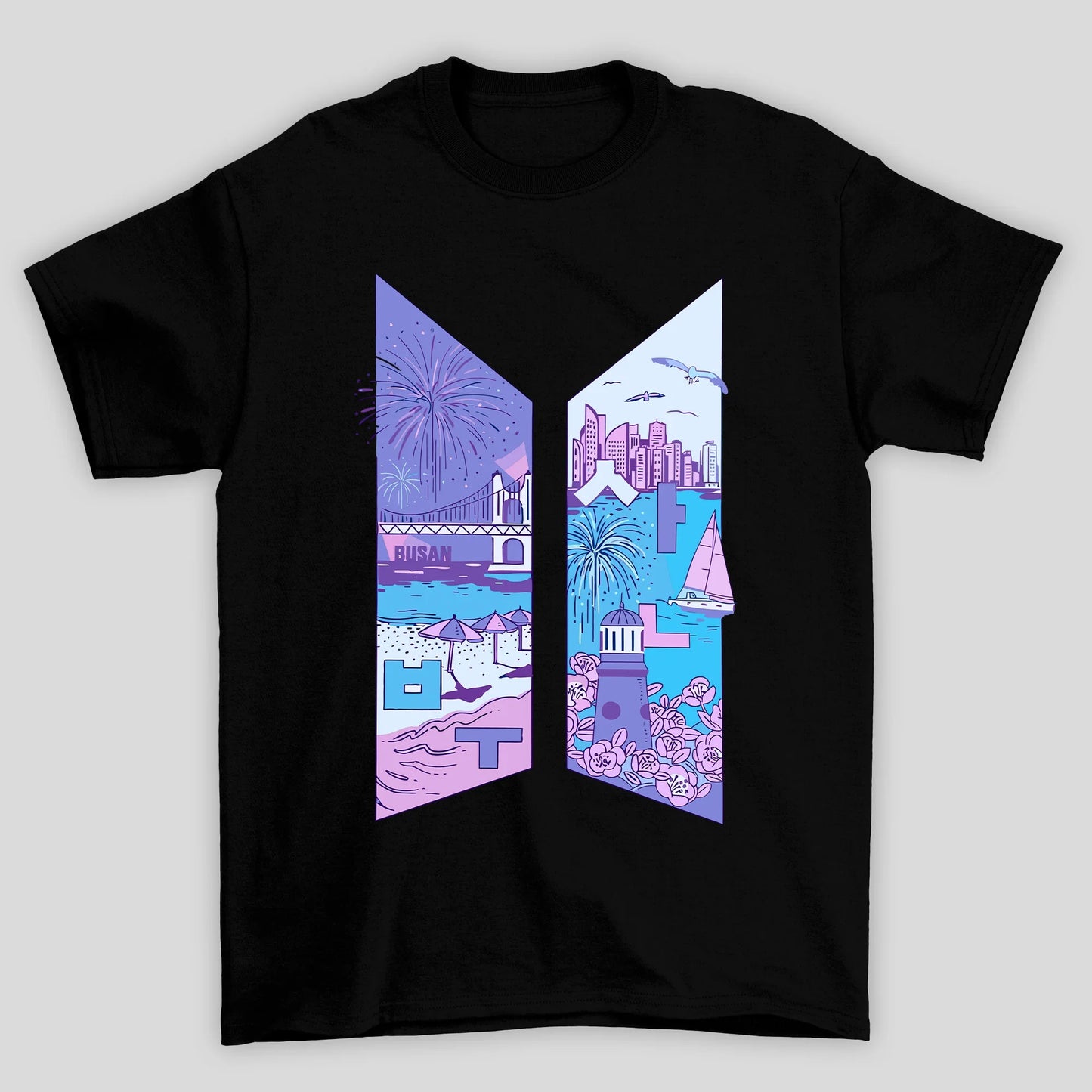 Camiseta Básica BTS Busan