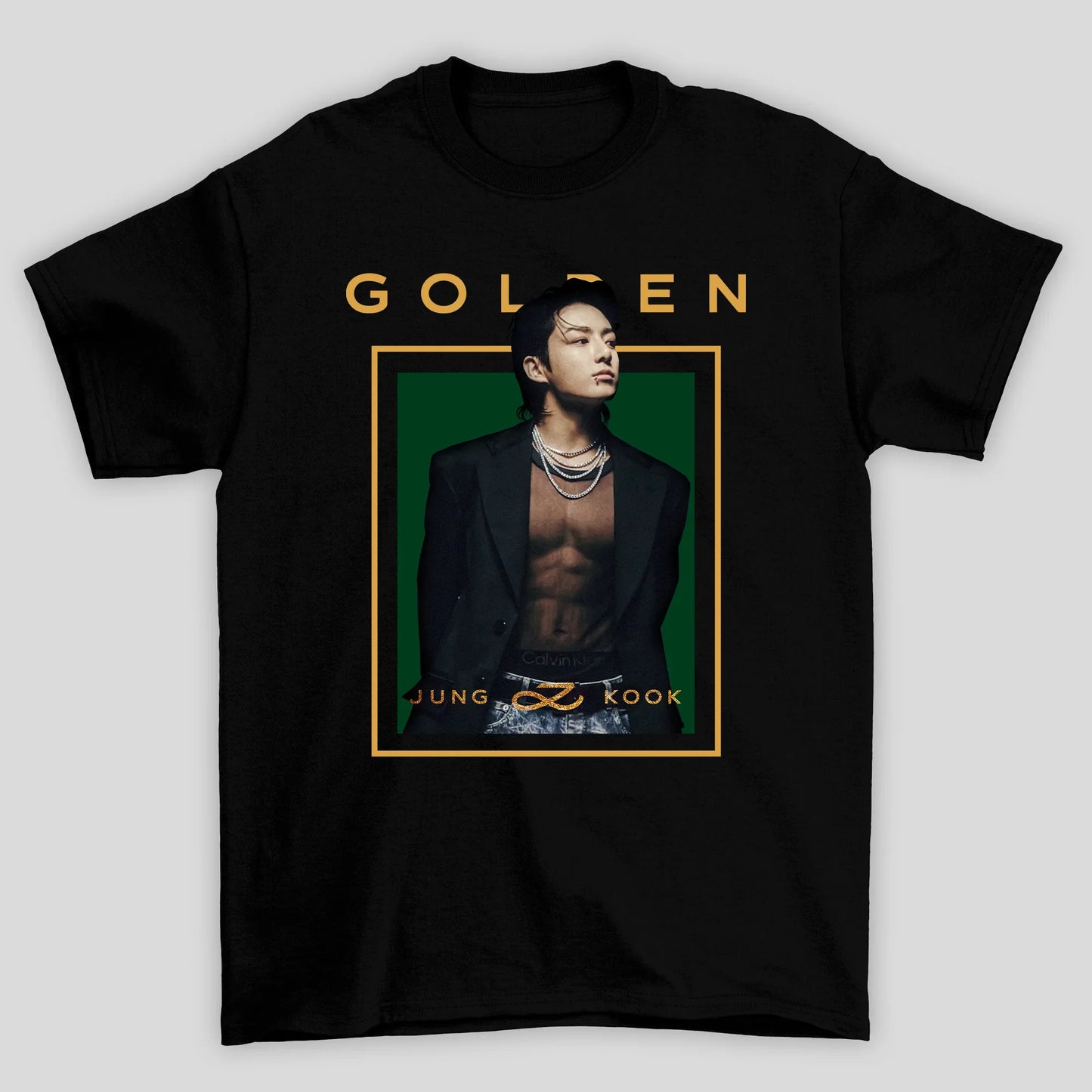Camiseta Básica BTS Jungkook Kpop Merch