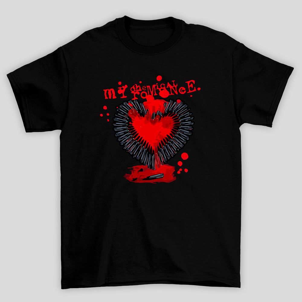 Camiseta Básica My Chemical Romance Smoking Gun