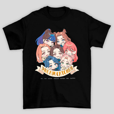 Camiseta Básica Dreamcatcher Chibi Style