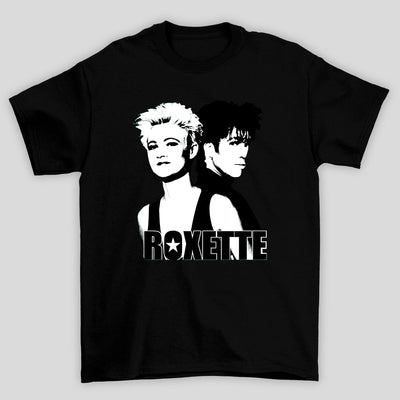 Camiseta Básica Roxette Photo P&B
