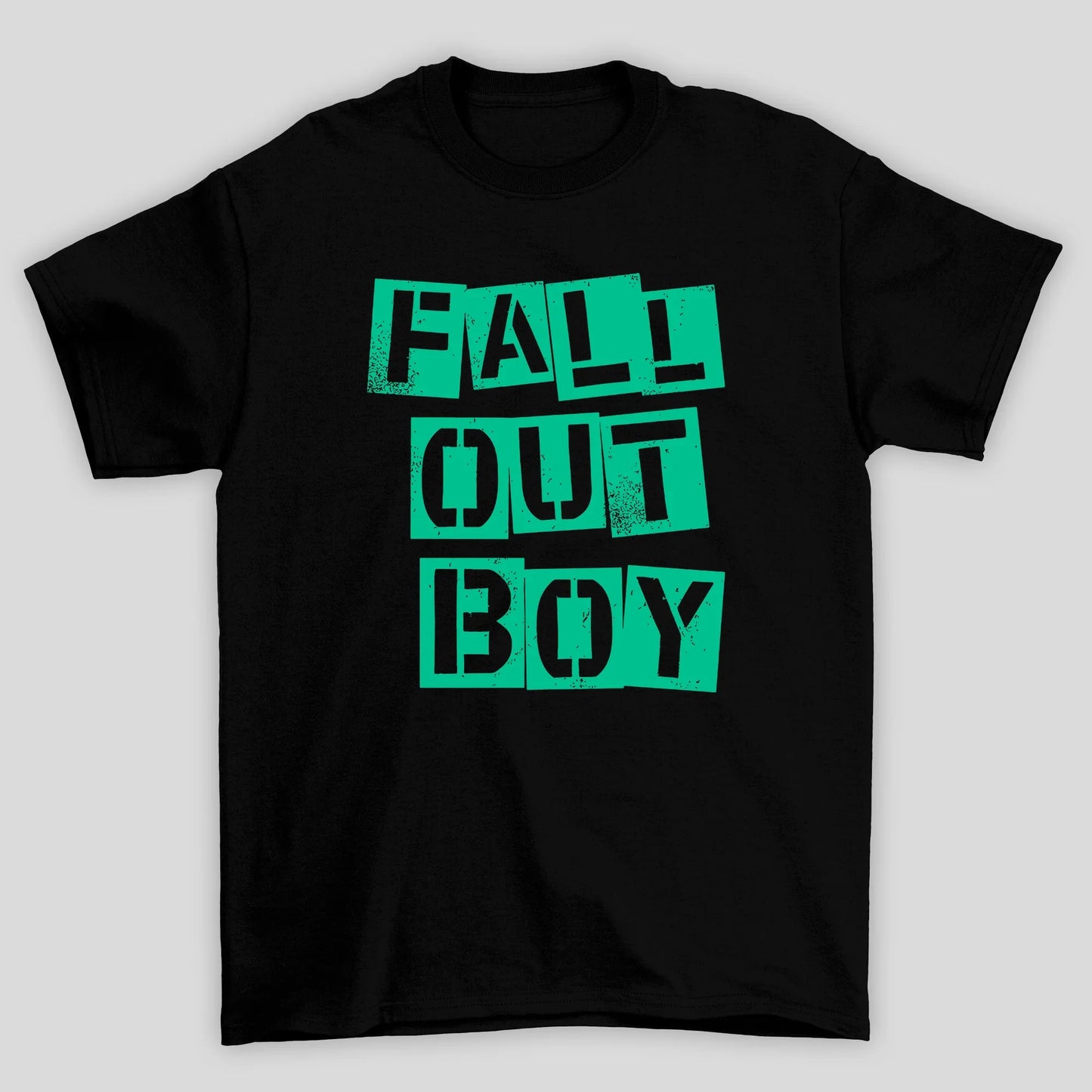 Camiseta Básica Verde Fall Out Boy