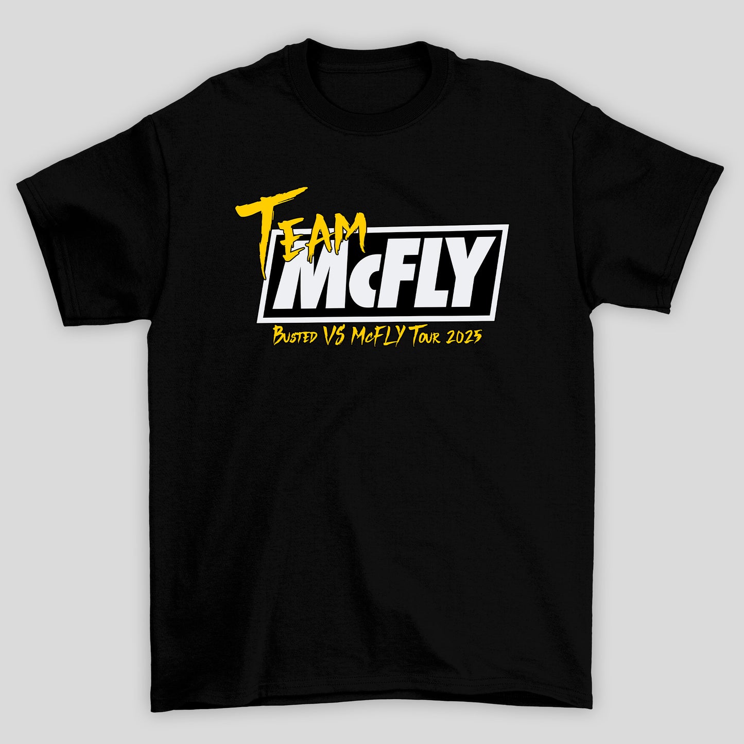 Camiseta Básica Team McFLY Tour 2025