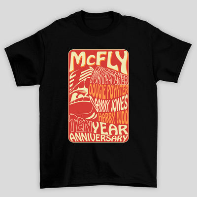 Camiseta Básica McFLY Ten Year Anniversary