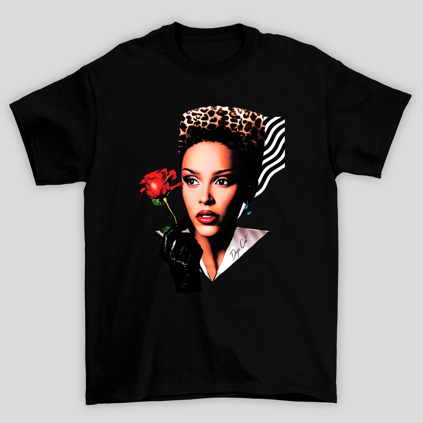 Camiseta Básica Doja Cat Hair Style