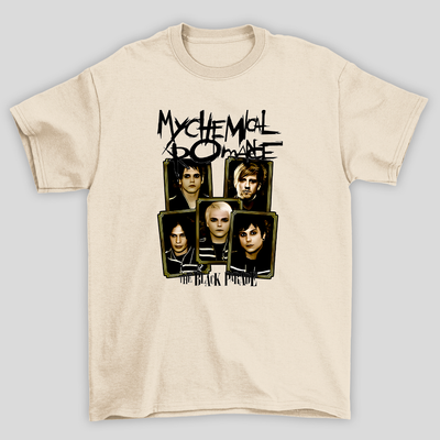 Camiseta Básica My Chemical Romance Faces