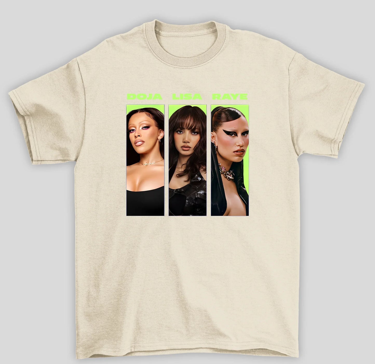 Camiseta Básica Lisa X Doja X Raye- pérola