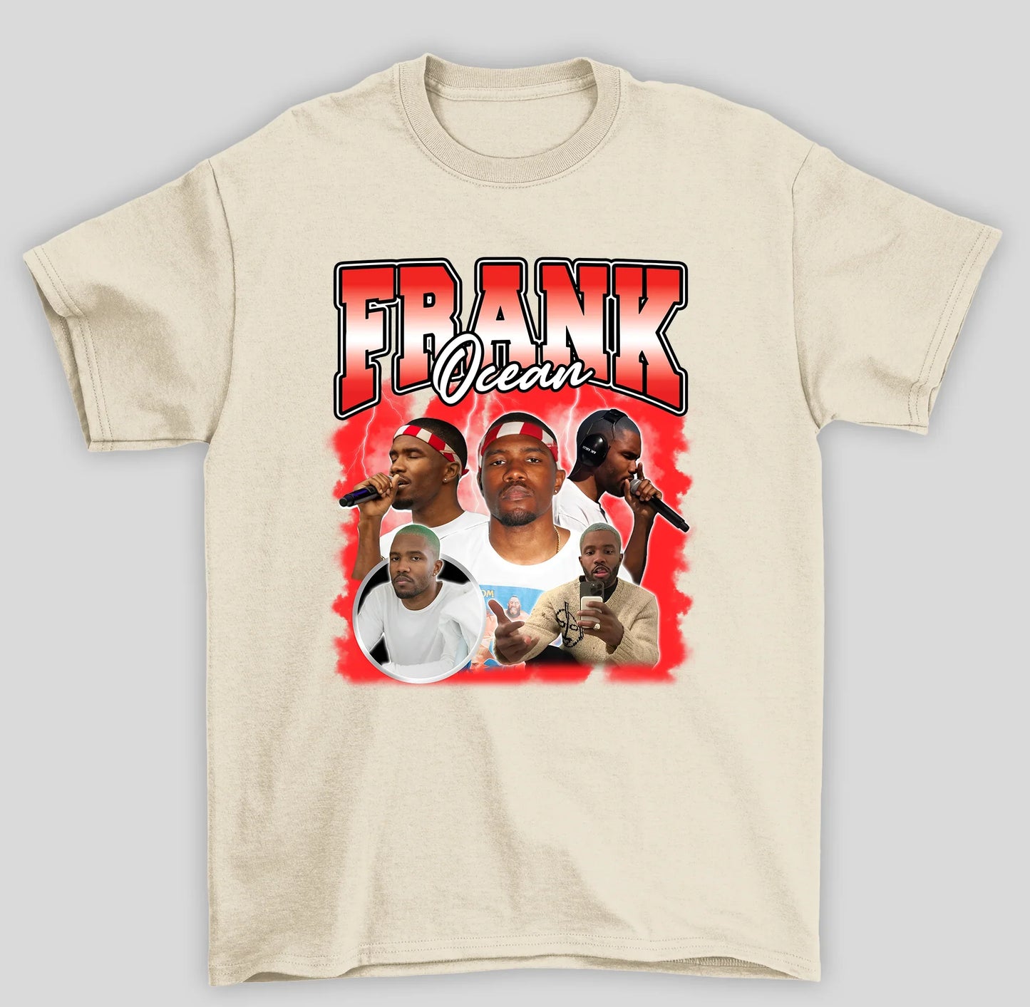 Camiseta Básica Frank Ocean Collage