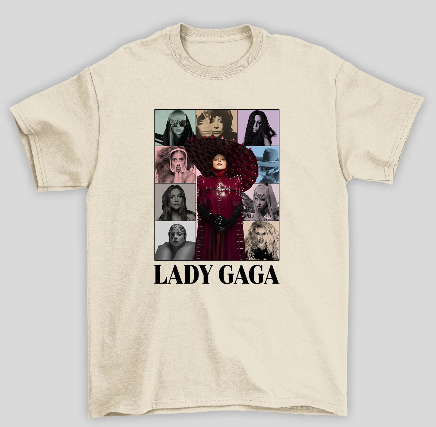 Camiseta Básica Lady Gaga The Eras