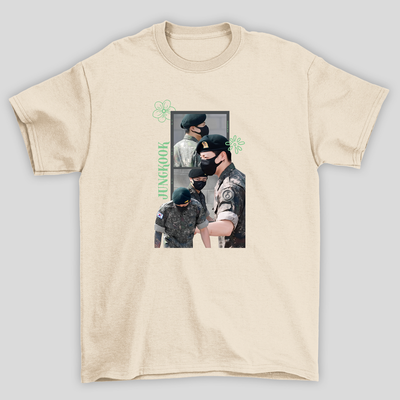Camiseta Básica Jungkook BTS ARMY