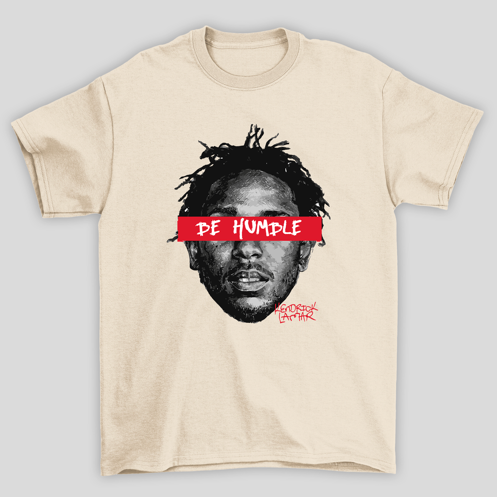 Camiseta Básica Kendrick Lamar Be Humble
