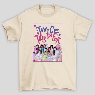 Camiseta Básica Twice This Is For Fun