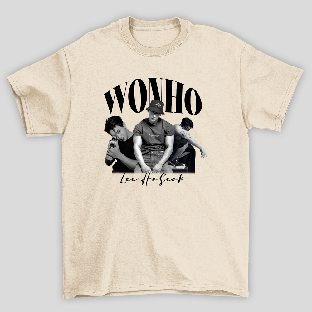 Camiseta Básica Wonho Lee Ho-Seok