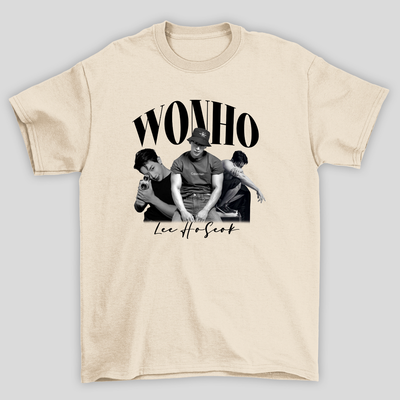 Camiseta Básica Wonho Lee Ho-Seok