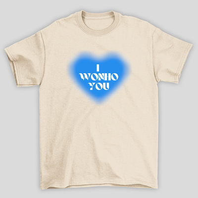 Camiseta Básica Wonho You Heart