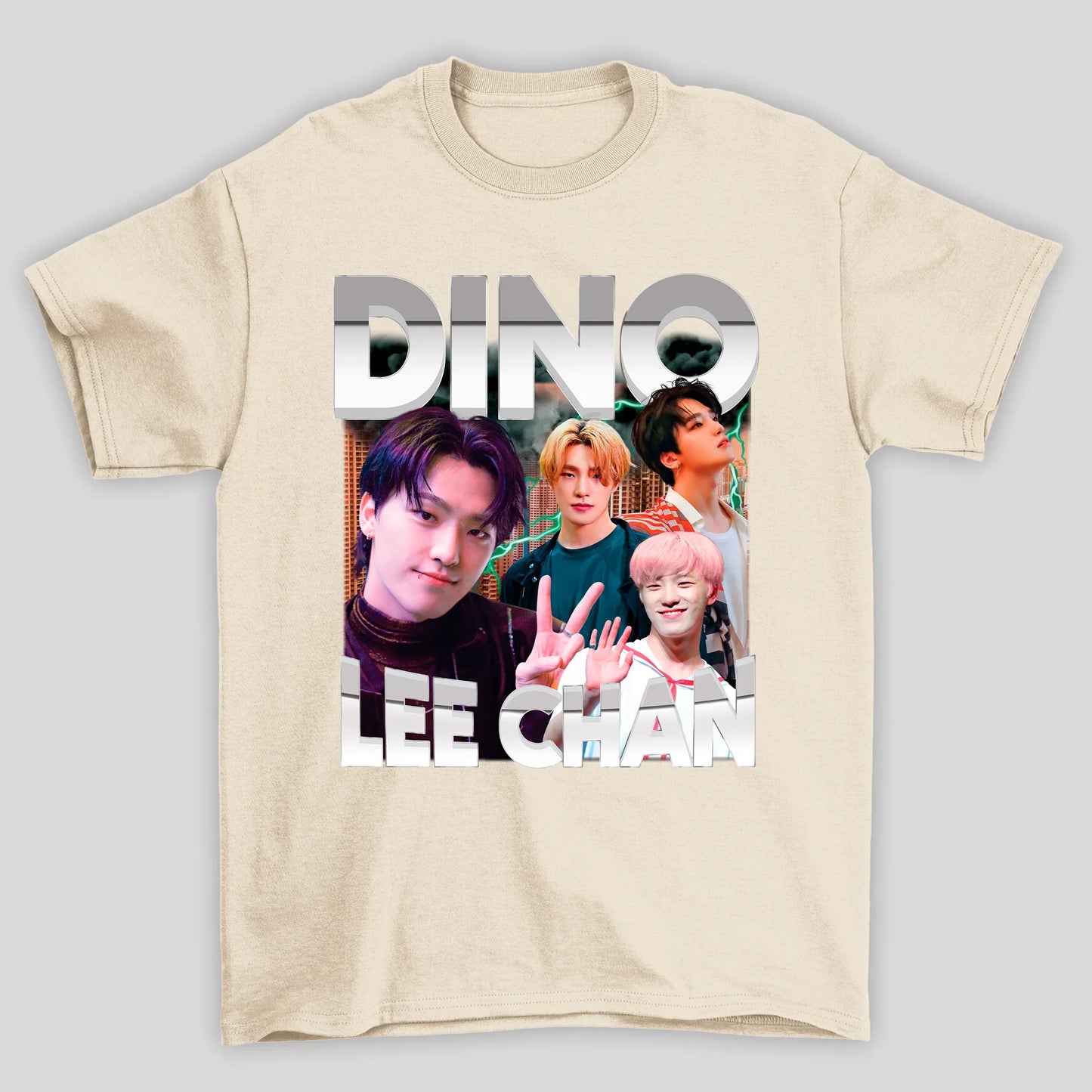 Camiseta Básica Seventeen Dino