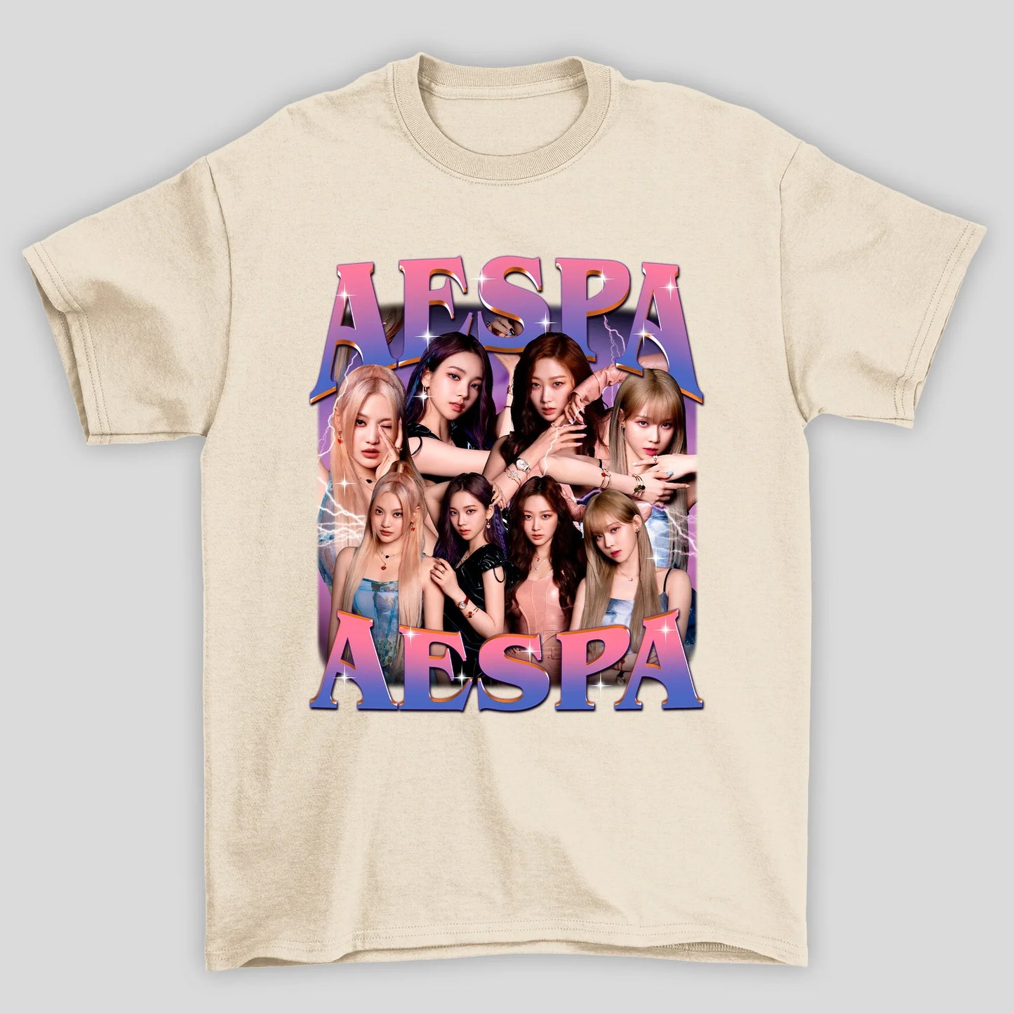 Camiseta Básica Aespa Retro