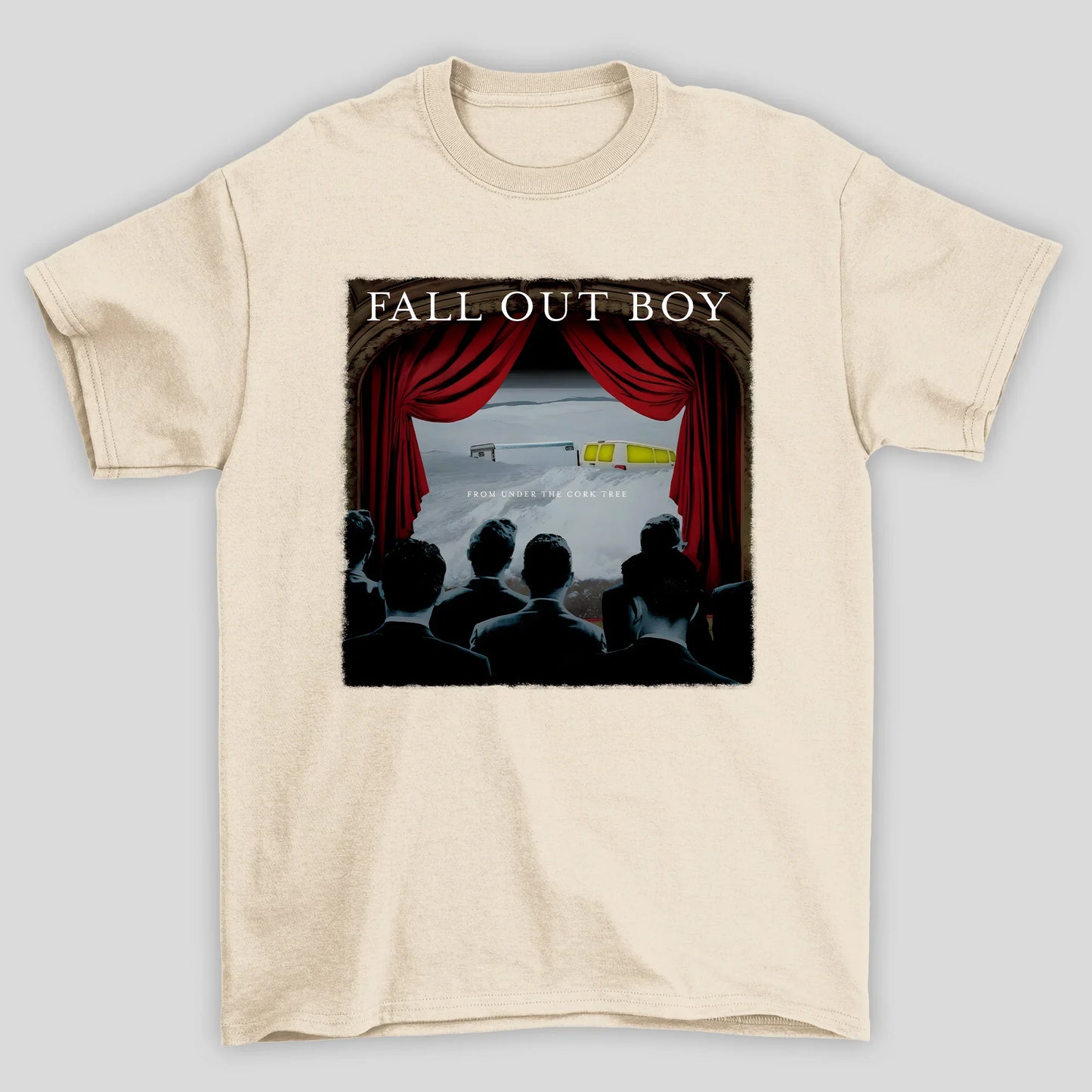 Camiseta Básica Under The Cork Album Fall Out Boy