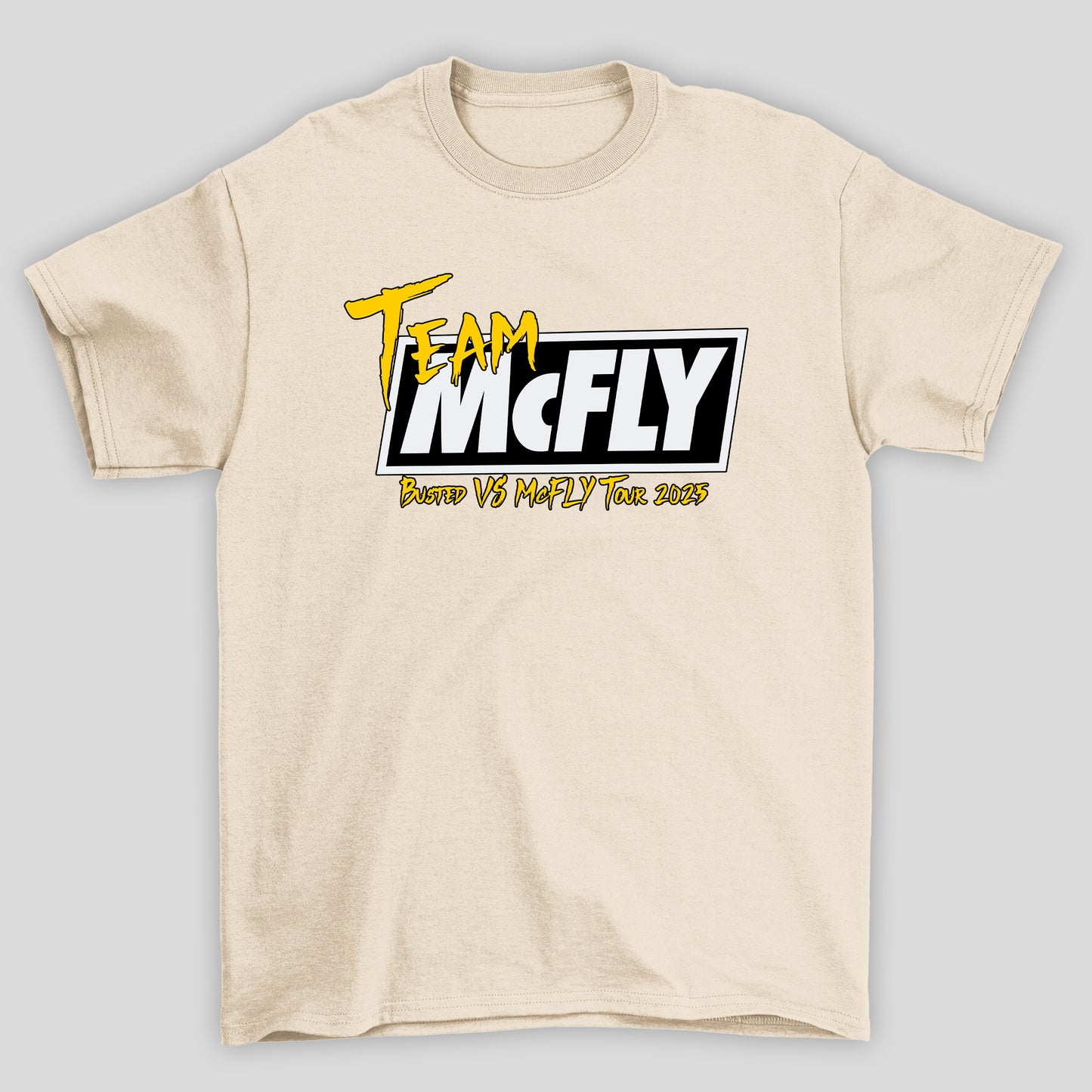 Camiseta Básica Team McFLY Tour 2025