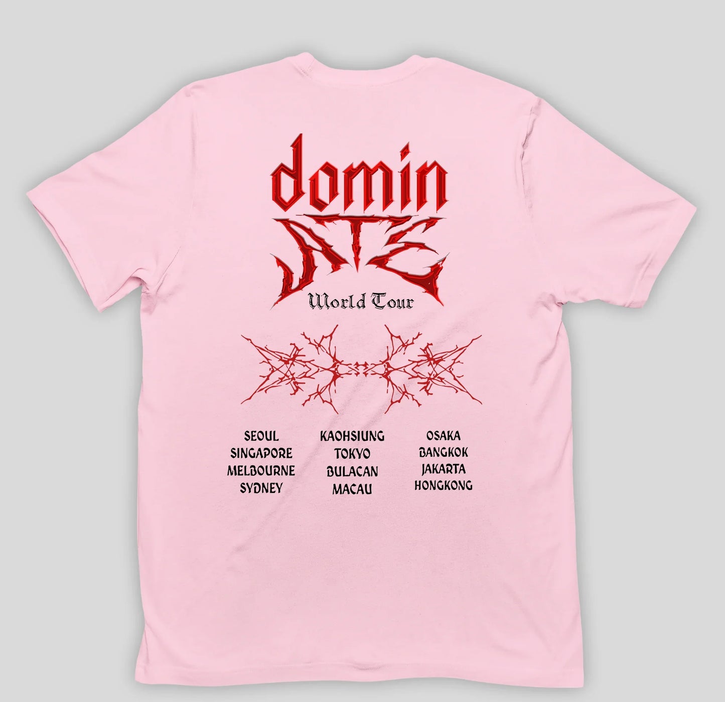 Camiseta Básica Stray Kids Dominate Tour
