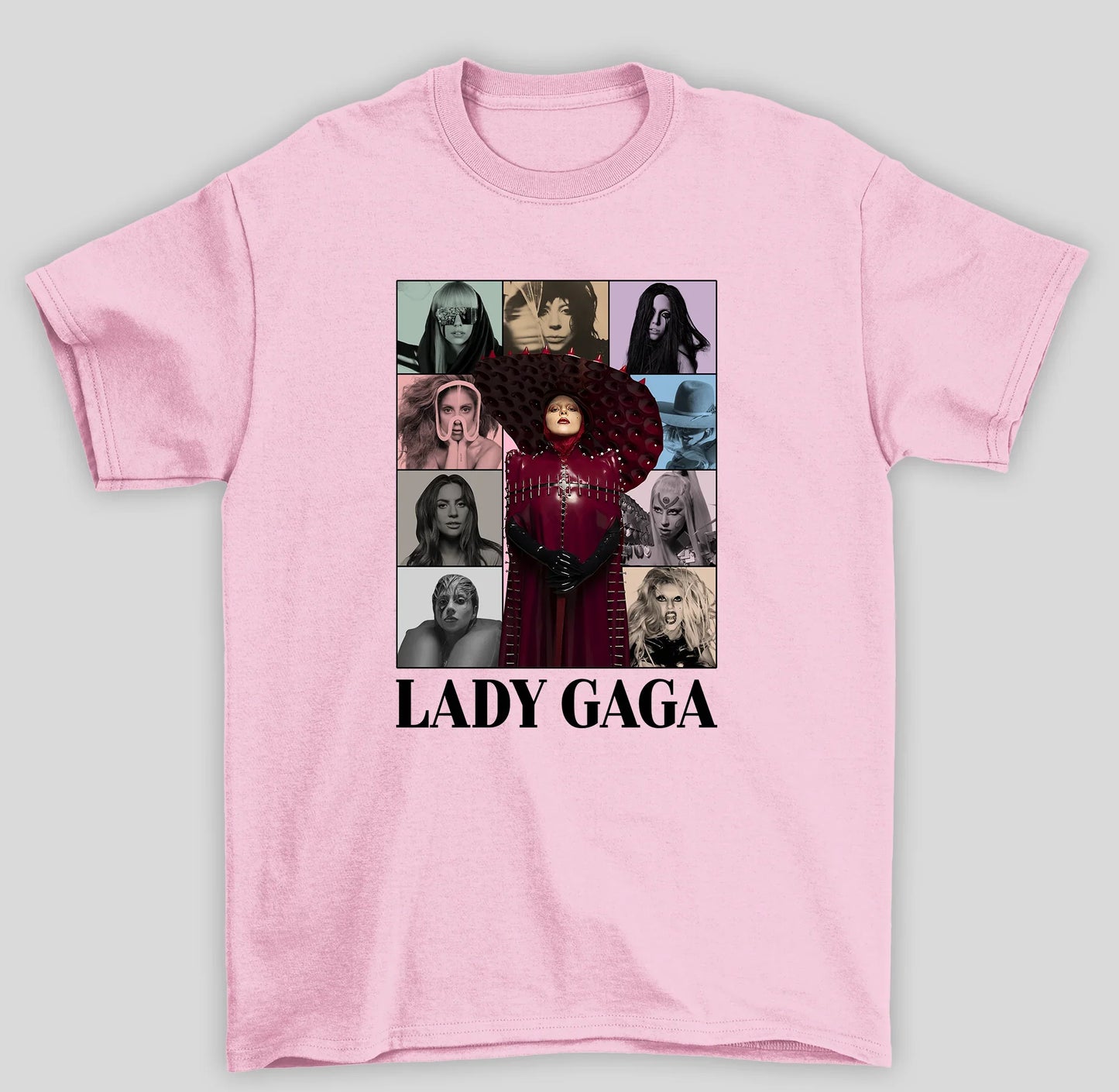 Camiseta Básica Lady Gaga The Eras