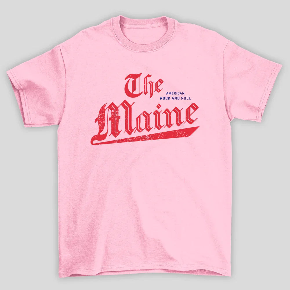 Camiseta Básica The Maine American Rock And Roll