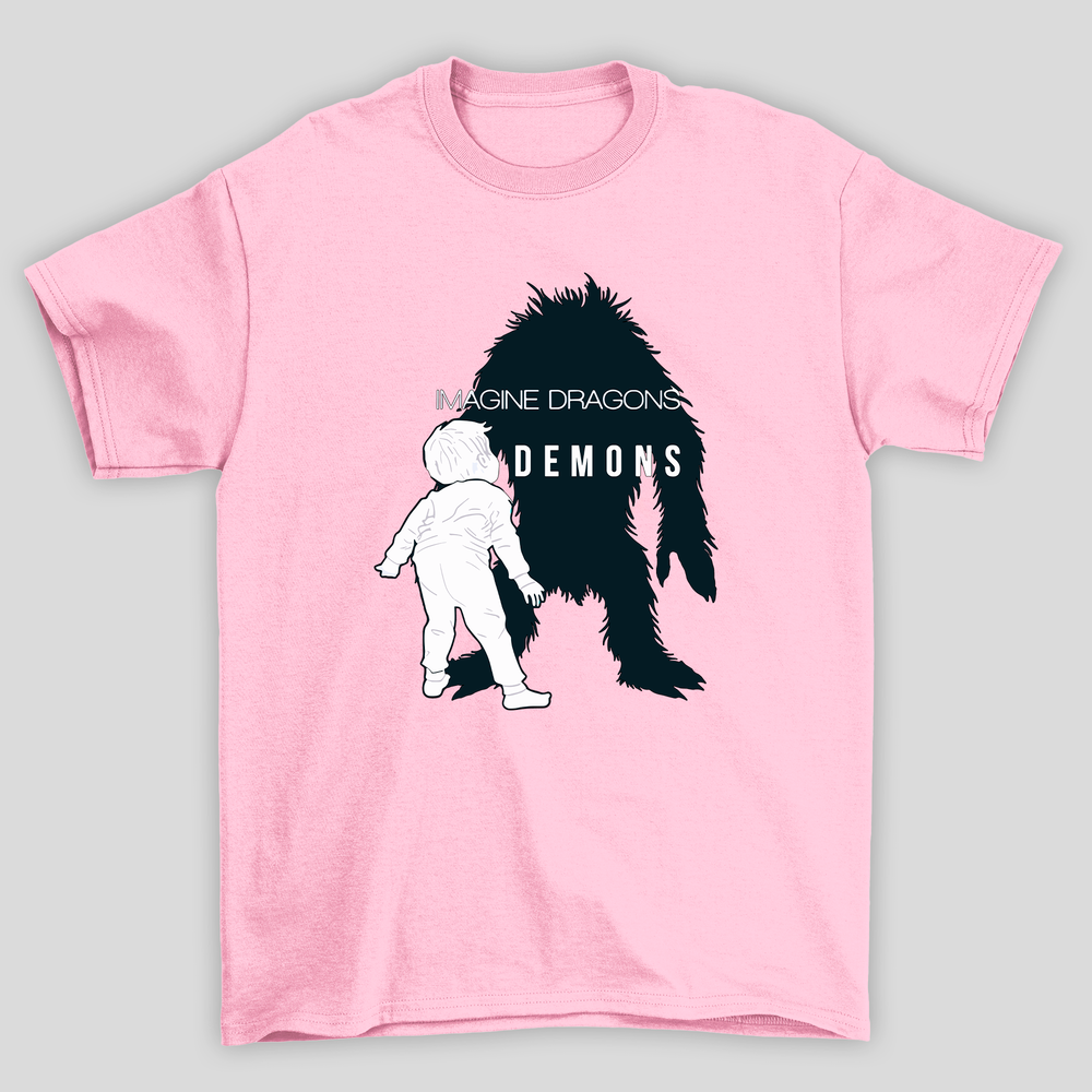 Camiseta Básica Imagine Dragons Demons