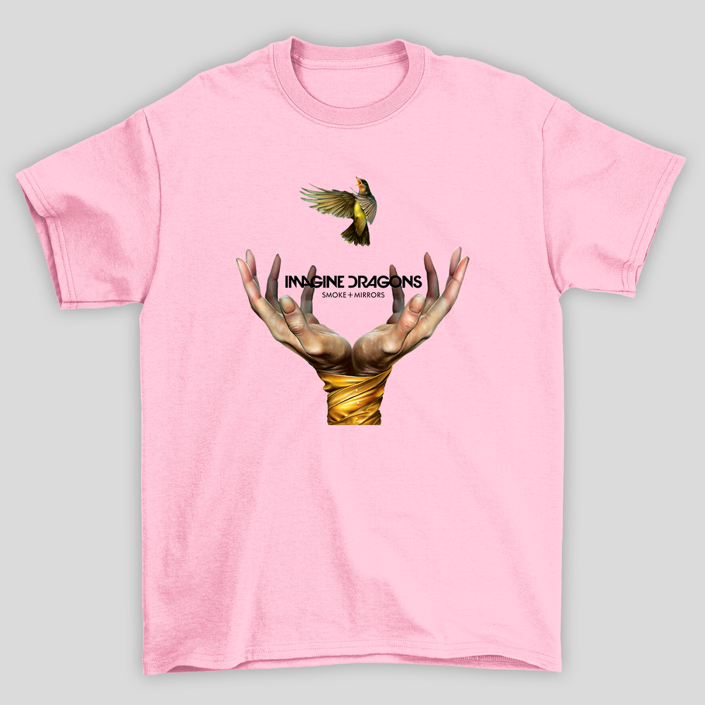 Camiseta Básica Imagine Dragons Smoke Mirros