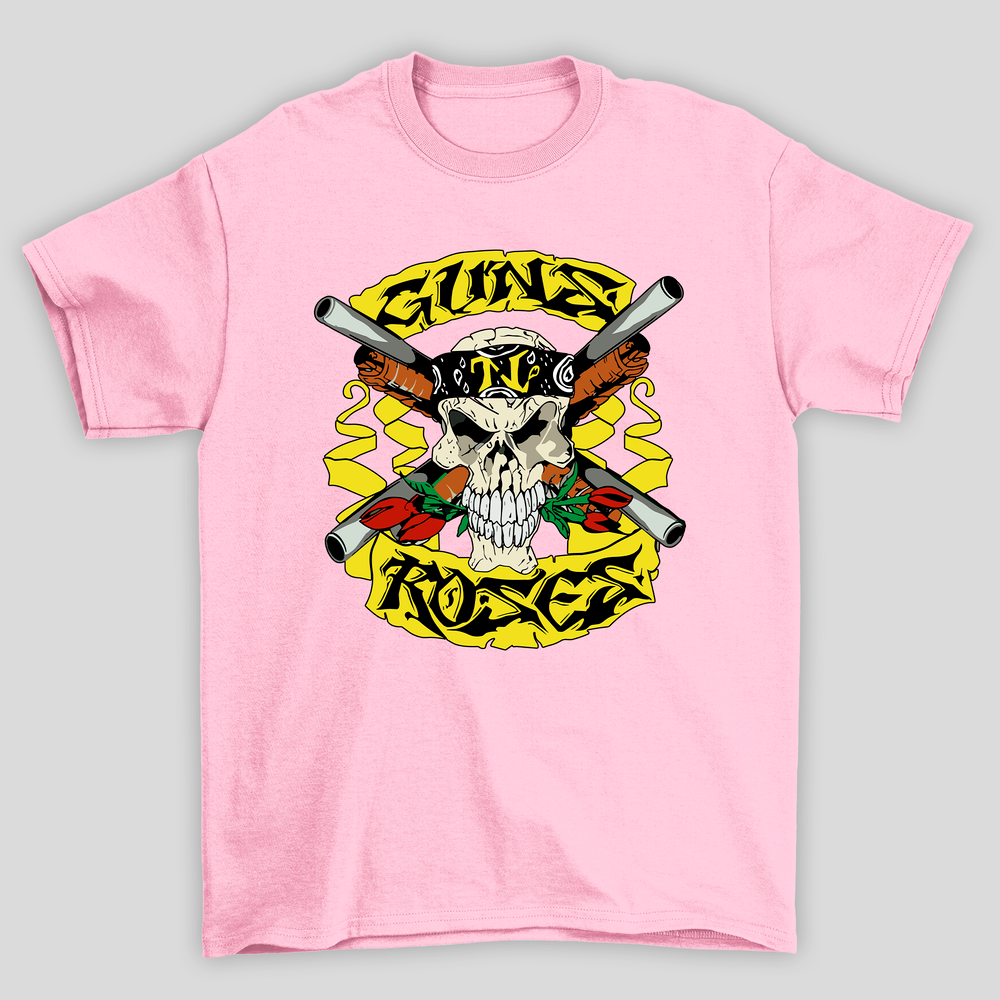 Camiseta Básica Guns N' Roses Skull