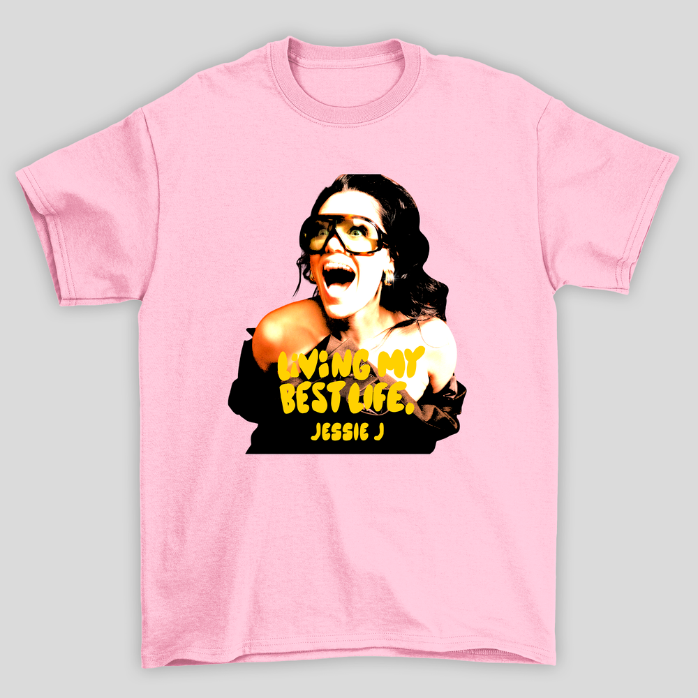 Camiseta Básica Jessie J. Living My Best Life